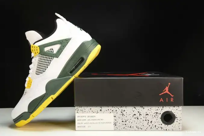 Cheap Kickmax Duckman Jordan Retro 4 Oregon Ducks 257-255275 0510